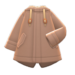 Animal Crossing Items Mod Parka Brown