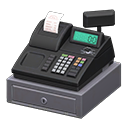 Animal Crossing Items Modern cash register Black