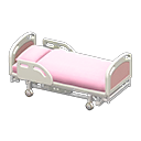 Animal Crossing Items Modern hospital bed Pink