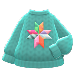 Animal Crossing Items Mom's Hand-knit Sweater Star