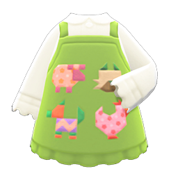 Animal Crossing Items Mom's Handmade Apron Animals