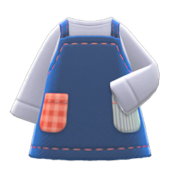 Animal Crossing Items Mom's Handmade Apron Denim