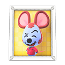 Animal Crossing Items Moose'S Photo White