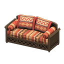 Animal Crossing Items Moroccan sofa Brown