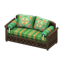 Animal Crossing Items Moroccan sofa Green