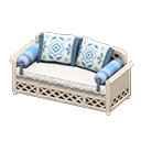 Animal Crossing Items Moroccan sofa White