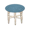 Animal Crossing Items Moroccan tray table Blue