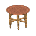 Animal Crossing Items Moroccan tray table Bronze