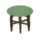 Animal Crossing Items Moroccan tray table Green