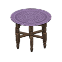 Animal Crossing Items Moroccan tray table Purple