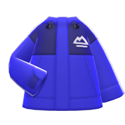 Animal Crossing Items Mountain Parka Blue