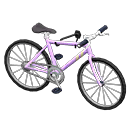 Animal Crossing Items Mounted mountain bike Light purple