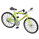 Animal Crossing Items Mounted mountain bike Lime