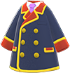 Animal Crossing Items Switch Navy blue conductor's jacket