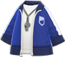 Animal Crossing Items Switch Navy blue open track jacket