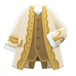 Animal Crossing Items Noble Coat White