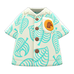 Animal Crossing Items Switch Nook Inc. Aloha Shirt