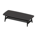 Animal Crossing Items Nordic low table None Fabric Black