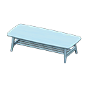 Animal Crossing Items Nordic low table None Fabric Blue