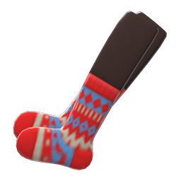 Animal Crossing Items Switch Nordic Socks