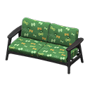 Animal Crossing Items Nordic sofa Butterflies Fabric Black