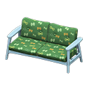 Animal Crossing Items Nordic sofa Butterflies Fabric Blue