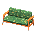 Animal Crossing Items Nordic sofa Butterflies Fabric Natural wood