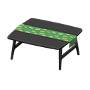 Animal Crossing Items Nordic table Butterflies Fabric Black