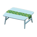 Animal Crossing Items Nordic table Butterflies Fabric Blue