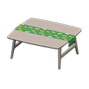 Animal Crossing Items Nordic table Butterflies Fabric Gray