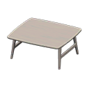 Animal Crossing Items Nordic table None Fabric Gray