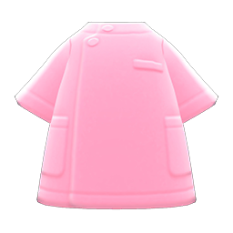 Animal Crossing Items Nurse's Jacket Pink