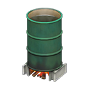 Animal Crossing Items Switch Recipe Oil-Barrel Bathtub