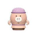 Animal Crossing Items Oinkoid Beige