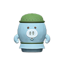 Animal Crossing Items Oinkoid Blue