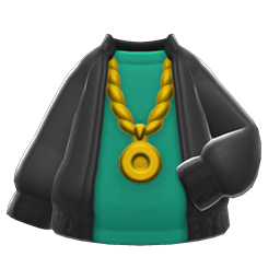 Animal Crossing Items Old-school Jacket Green