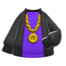 Animal Crossing Items Old-school Jacket Purple