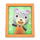 Animal Crossing Items Olive'S Photo Natural Wood