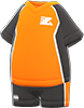 Animal Crossing Items Switch Orange athletic outfit