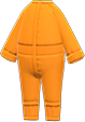 Animal Crossing Items Switch Orange clean-room suit