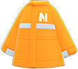 Animal Crossing Items Switch Orange delivery jacket