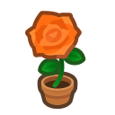 Animal Crossing Items Switch Orange-rose Plant