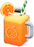 Animal Crossing Items Switch Recipe orange smoothie