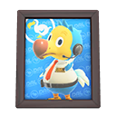 Animal Crossing Items Orville's photo Dark wood