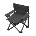 Animal Crossing Items Outdoor folding chair Black Seat color Black