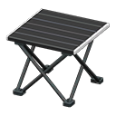 Animal Crossing Items Outdoor folding table Black Tabletop color Black