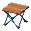 Animal Crossing Items Outdoor folding table Brown Tabletop color Blue