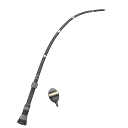 Animal Crossing Items Outdoorsy Fishing Rod Black