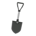 Animal Crossing Items Outdoorsy Shovel Black