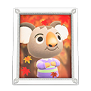 Animal Crossing Items Ozzie'S Photo White